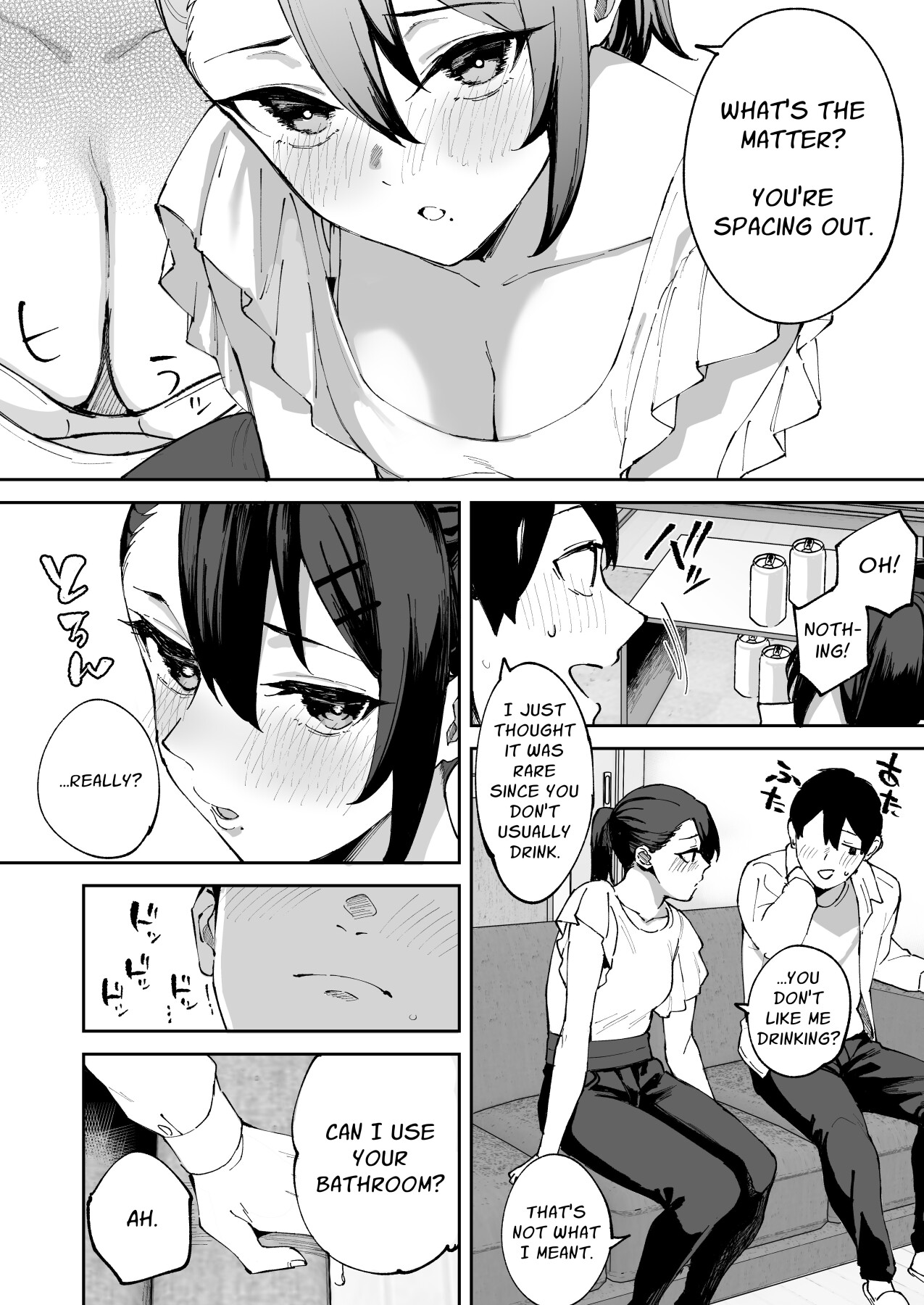 Hentai Manga Comic-I Called An Escort Service & My Girlfriend's Sister Turned Up-Read-39